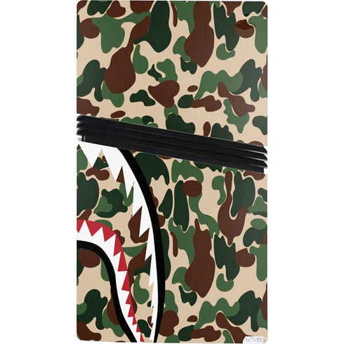 Shark Teeth Street Camo PS5 Pro Console Skin